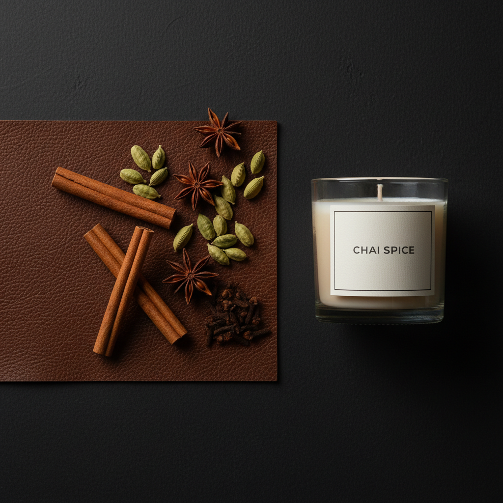 Pressure — Leather, Amber & Spiced Warmth Candle